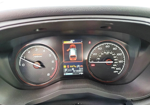 Subaru Forester cena 50000 przebieg: 61638, rok produkcji 2019 z Wołów małe 67
